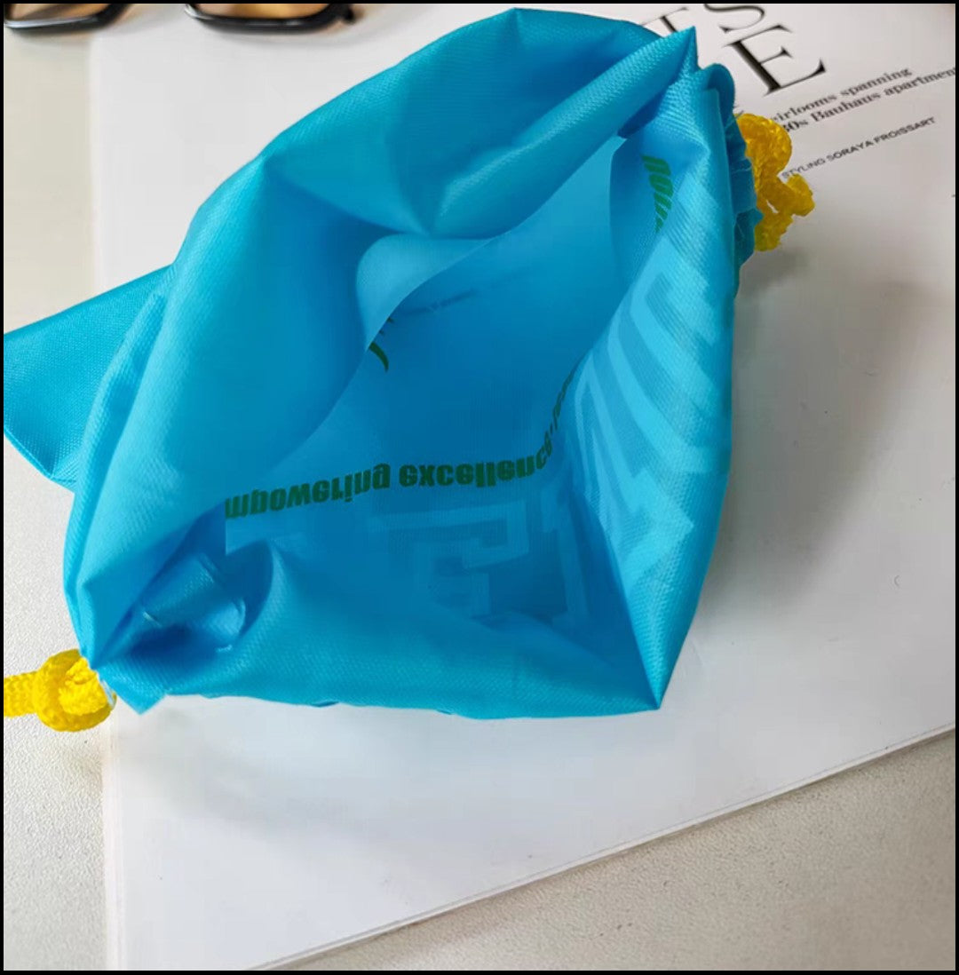 【买一送四共发五件】香港科技大學防水束口袋藍色禮品袋逢週五統一發貨可以東鐵線面交